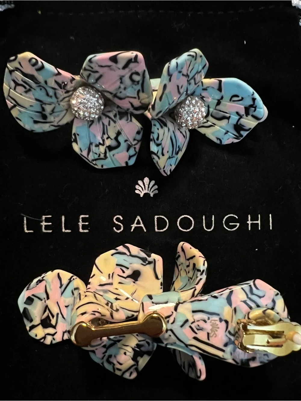 🔥🔥ONE ITEM DEAL OF THE DAY LELE SADOUGUI Authentic Earrings Reduced Buy Now Save